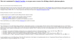 Desktop Screenshot of pharmacophore.org